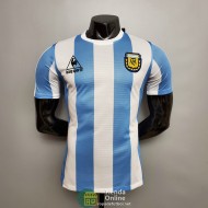 Camiseta Authentic Argentina Retro Primera Equipación 1986/1987