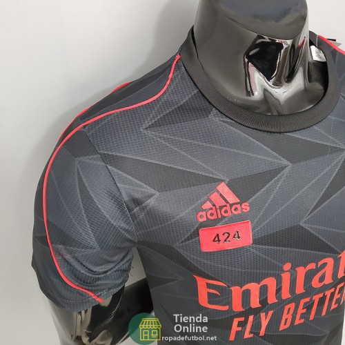 Camiseta Authentic Arsenal Adidas x 424 Negro 2021/2022