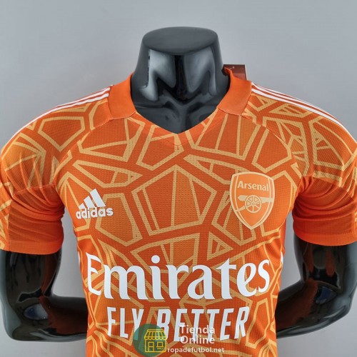 Camiseta Authentic Arsenal Portero Naranja 2022/2023