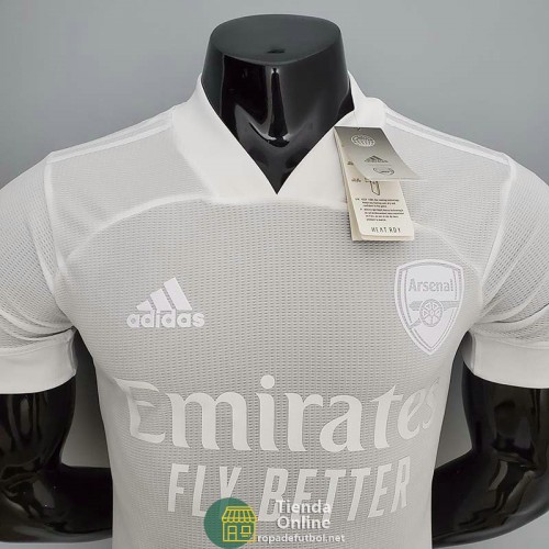 Camiseta Authentic Arsenal Blanco 2021/2022