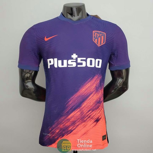 Camiseta Authentic Atletico De Madrid Segunda Equipación 2021/2022