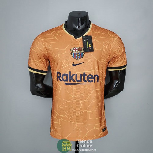 Camiseta Authentic Barcelona Concept Edition Amarillo 2021/2022