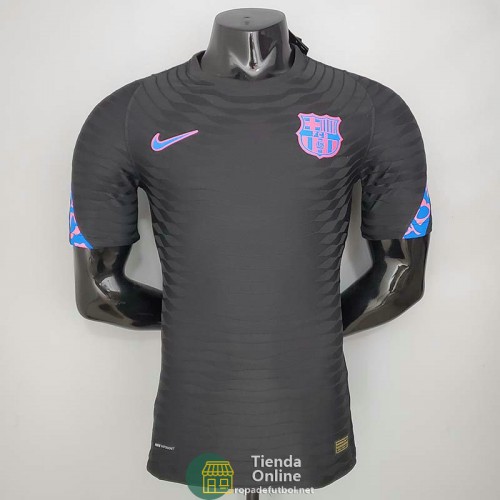 Camiseta Authentic Barcelona Tracksuit Negro 2021/2022