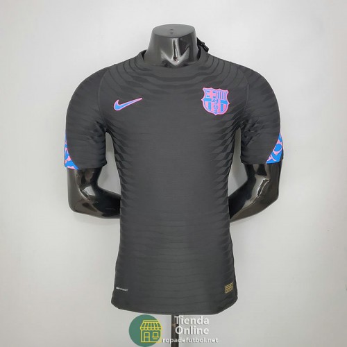 Camiseta Authentic Barcelona Tracksuit Negro 2021/2022