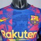 Camiseta Authentic Barcelona Training Rojo Azul 2021/2022