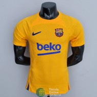 Camiseta Authentic Barcelona Training Suit Amarillo I 2022/2023