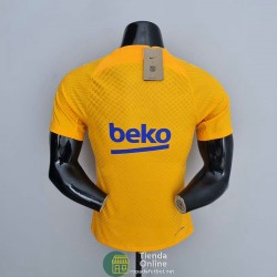 Camiseta Authentic Barcelona Training Suit Amarillo I 2022/2023