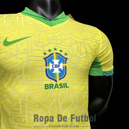 Camiseta Authentic Brasil Primera Equipación 2024/2025