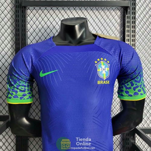 Camiseta Authentic Brasil Segunda Equipacion 2022/2023