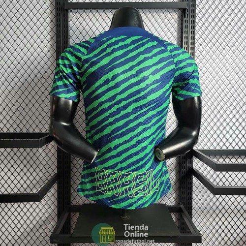 Camiseta Authentic Brasil Special Edition Verde Azul 2022/2023