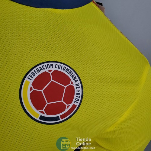 Camiseta Authentic Colombia Primera Equipación 2021/2022