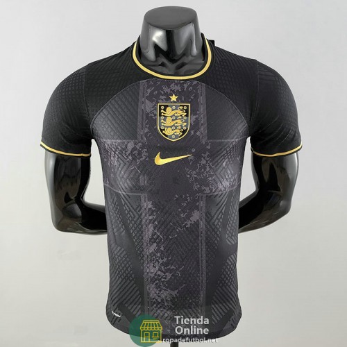 Camiseta Authentic Inglaterra Negro II 2022/2023