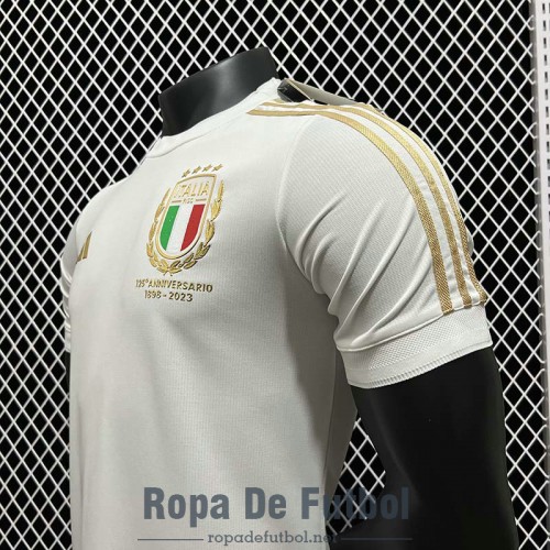 Camiseta Authentic Italia 125th Anniversary White 2023/2024