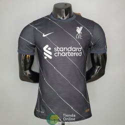 Camiseta Authentic Liverpool Negro 2021/2022