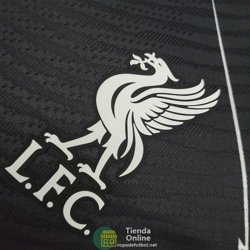 Camiseta Authentic Liverpool Negro 2021/2022