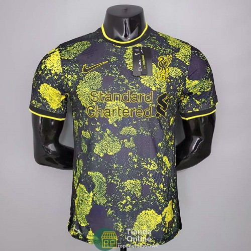 Camiseta Authentic Liverpool Concept Edition Negro Amarillo 2021/2022