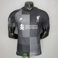 Camiseta Authentic Liverpool Portero Negro 2021/2022