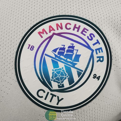 Camiseta Authentic Manchester City Segunda Equipación 2021/2022