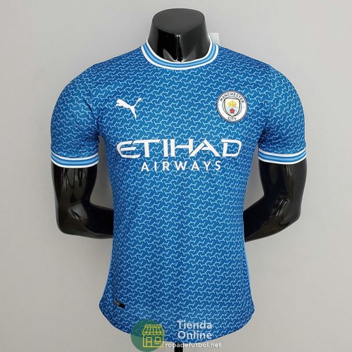 Camiseta Authentic Manchester City Special Edition Azul I 2022/2023