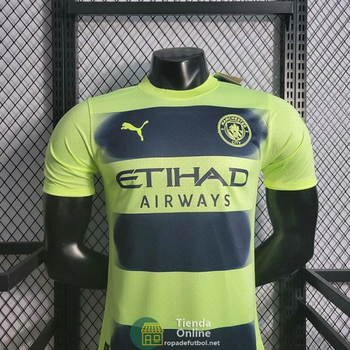 Camiseta Authentic Manchester City Tercera Equipacion 2022/2023