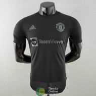 Camiseta Authentic Manchester United Negro I 2022/2023