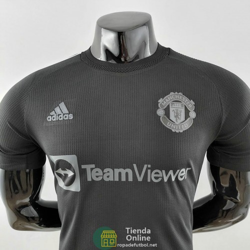 Camiseta Authentic Manchester United Negro I 2022/2023