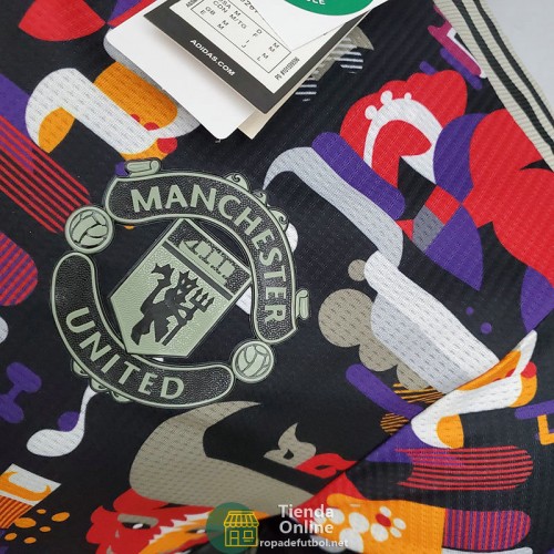 Camiseta Authentic Manchester United Bull Limited Edition 2021/2022