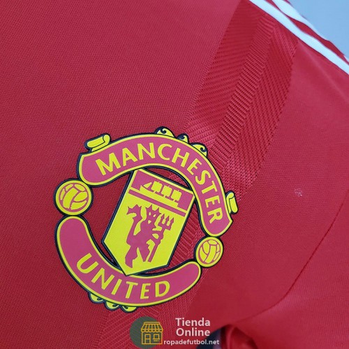 Camiseta Authentic Manchester United Primera Equipación 2021/2022