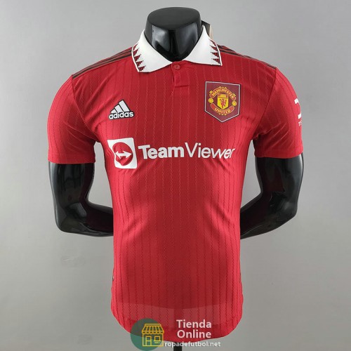 Camiseta Authentic Manchester United Primera Equipación 2022/2023