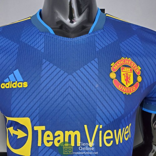 Camiseta Authentic Manchester United Tercera Equipación 2021/2022