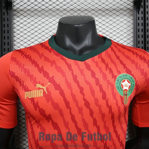 Camiseta Authentic Marruecos Red 2023/2024