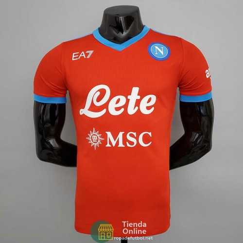 Camiseta Authentic Napoli Segunda Equipación 2021/2022