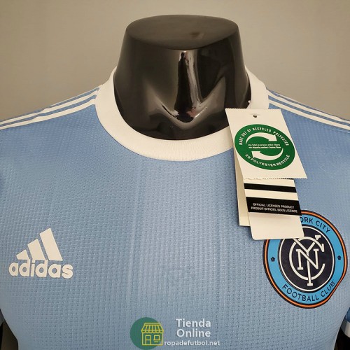 Camiseta Authentic New York City FC Primera Equipación 2021/2022