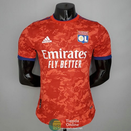 Camiseta Authentic Olympique Lyonnais Segunda Equipación 2021/2022