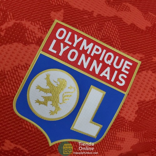 Camiseta Authentic Olympique Lyonnais Segunda Equipación 2021/2022