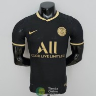 Camiseta Authentic PSG Negro Gold 2022/2023