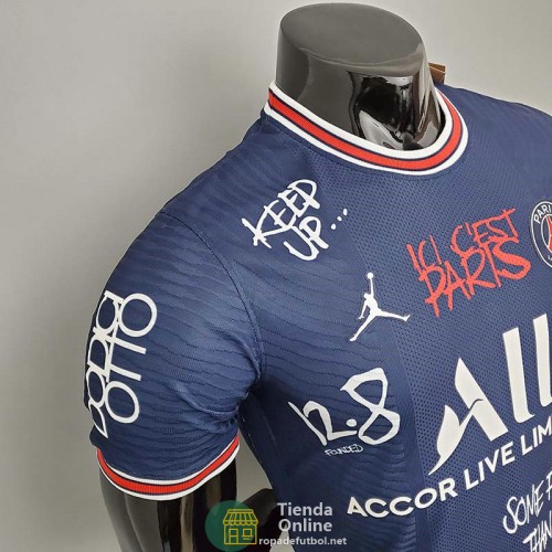 Camiseta Authentic PSG Commemorative Edition Primera Equipación 2021/2022