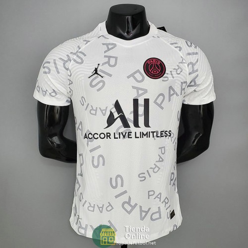 Camiseta Authentic PSG x JORDAN Paris Blanco 2021/2022