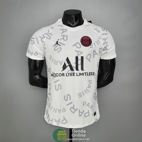 Camiseta Authentic PSG x JORDAN Paris Blanco 2021/2022