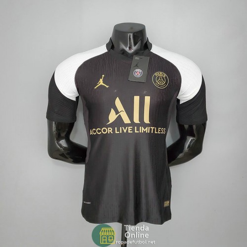 Camiseta Authentic PSG x Jordan Negro Blanco 2021/2022