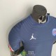 Camiseta Authentic PSG x Jordan Training Royal Azul 2021/2022