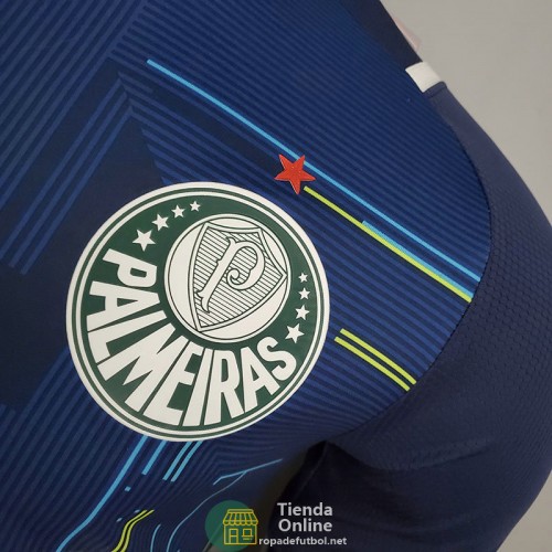 Camiseta Authentic Palmeiras Portero Azul 2021/2022