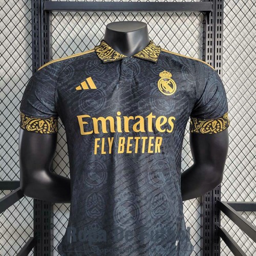 Camiseta Authentic Real Madrid Classic Version Negro I 2023/2024