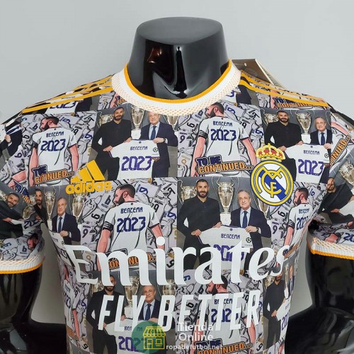 Camiseta Authentic Real Madrid Commemorative Edition Blanco I 2022/2023