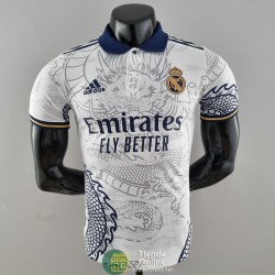 Camiseta Authentic Real Madrid Dragon Blanco 2022/2023