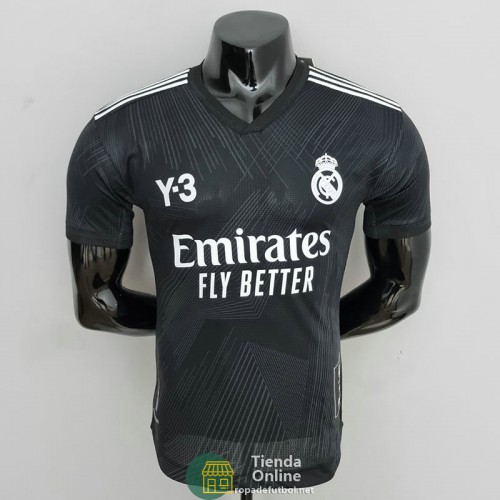 Camiseta Authentic Real Madrid Y3 Edition Negro 2022/2023