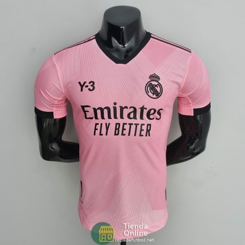 Camiseta Authentic Real Madrid Y3 Edition Rosado 2022/2023