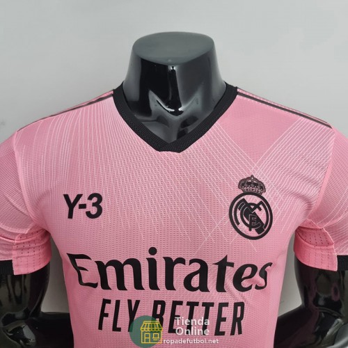 Camiseta Authentic Real Madrid Y3 Edition Rosado 2022/2023