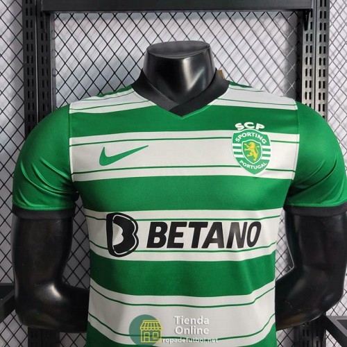 Camiseta Authentic Sporting Lisbon Primera Equipación 2022/2023