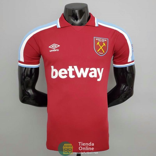 Camiseta Authentic West Ham United Primera Equipación 2021/2022